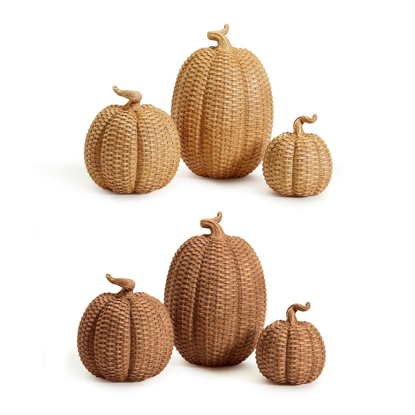 Basket Weave Pumpkins