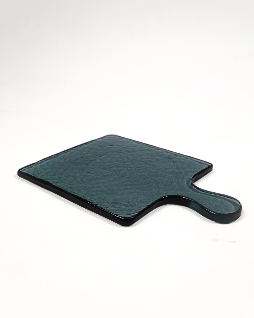 Hammered Glass Square Serving Board-7