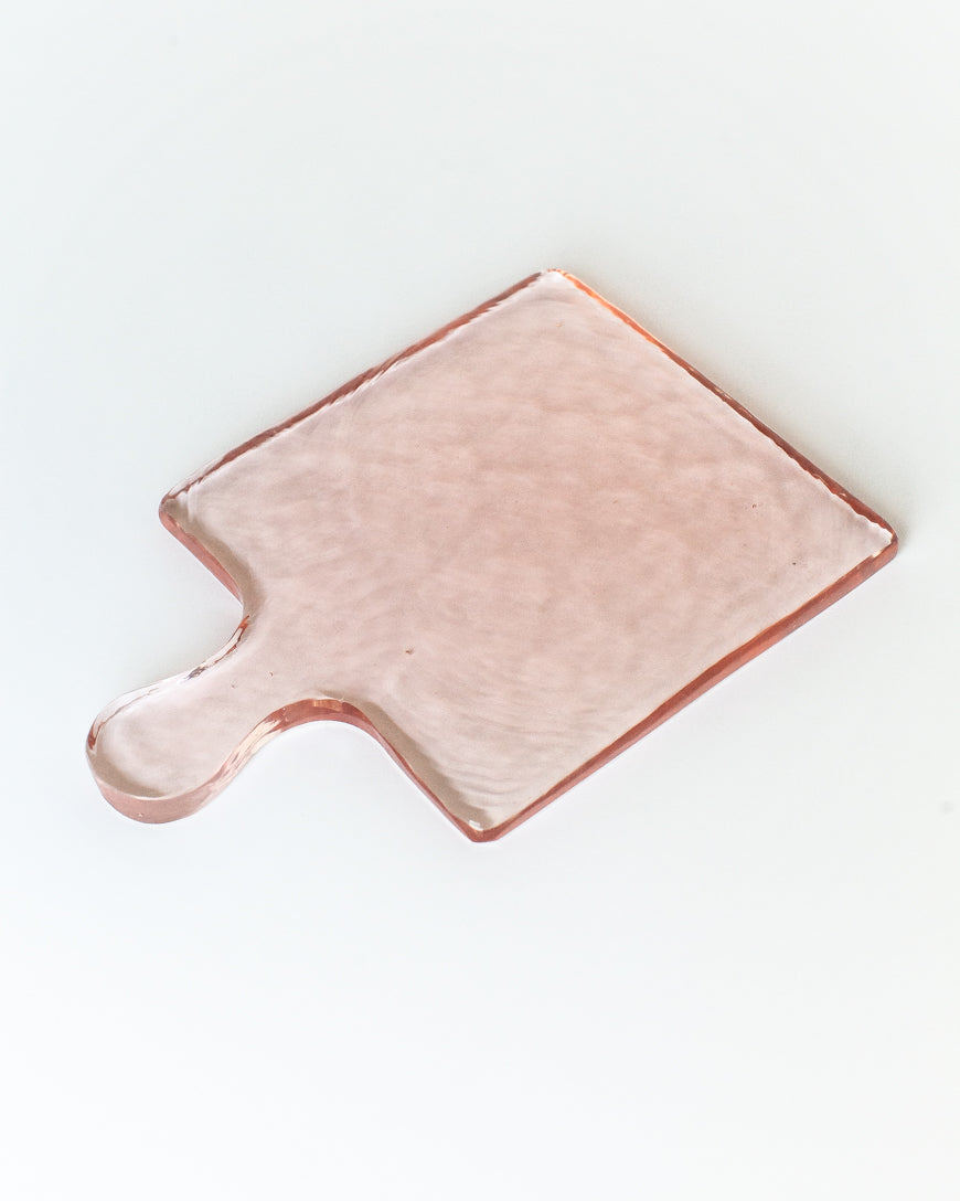 Hammered Glass Square Serving Board-3