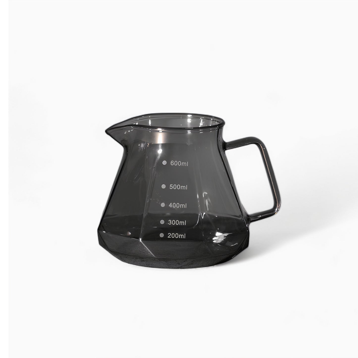 Coffee Brewing V60 Set with Walnut Wood Holder and Sharing Pot